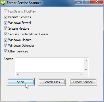 Security Center Not Showing Up In Services Vista