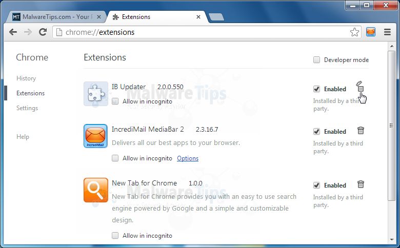 and new tab for chrome extensions from your google chrome