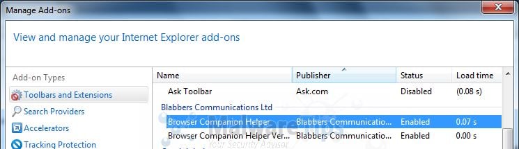 [Image: Ginyas Browser Companion Internet Explorer add-on]