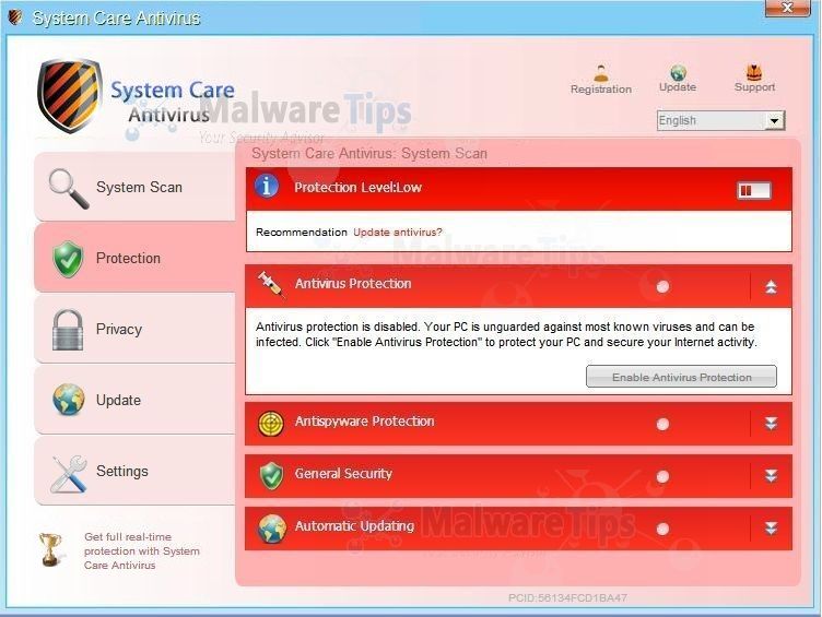 [Image: System Care Antivirus virus]