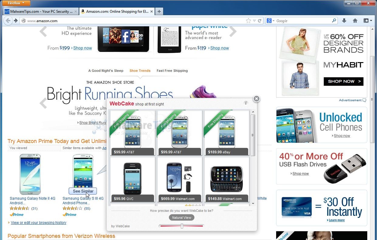 [Image: Popup Ads in Internet Explore, Firefox and Chrome