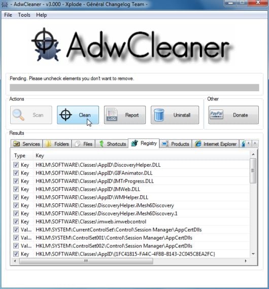 AdwCleaner will now prompt you to save any open files or data as the program will need to reboot the computer. Please do so and then click on the OK button.