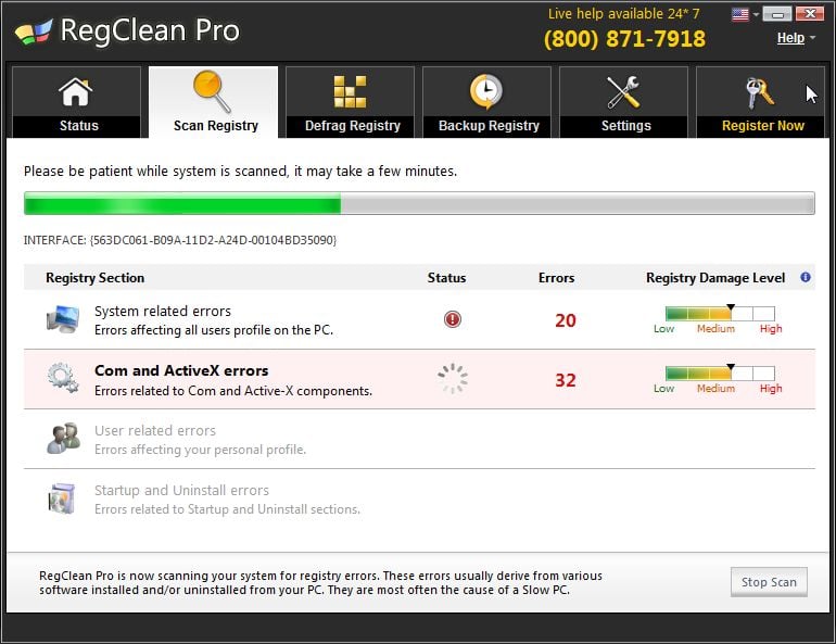 Remove Regclean Program