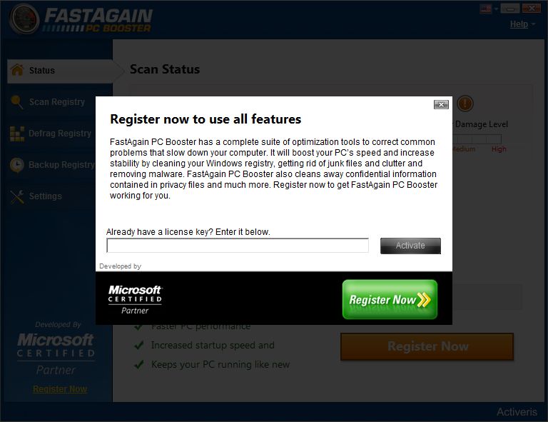 Fastagain Pc Booster Virus Removal