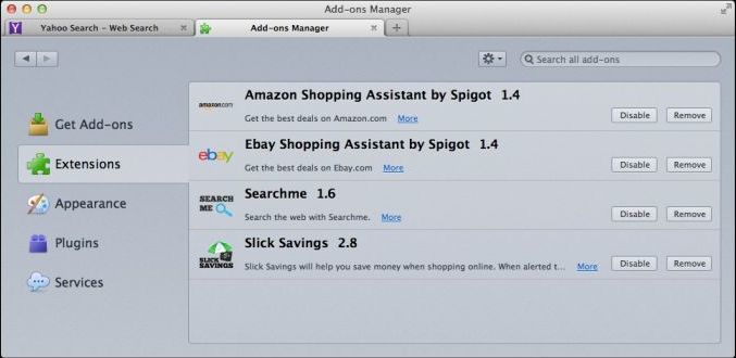 Shopper Helper Pro extension Mac OS X Firefox