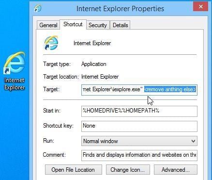 Oursurfing.com Internet Explorer hijack