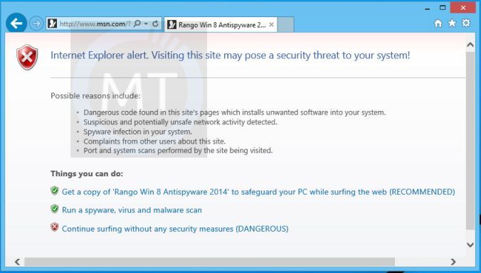 [Image: Rango Win 8 Antispyware 2014 malware]