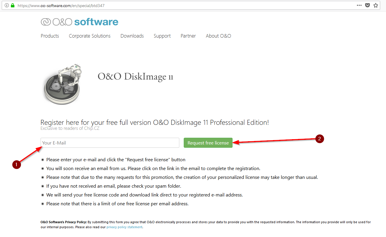 Backup Your Data O&O DiskImage 12 Pro Professional Edition Windows Download 