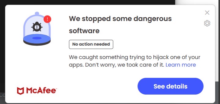 Thread 'McAfee Protection (Plus Plans, Total Protection, LiveSafe)'
