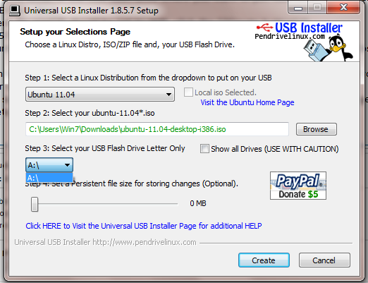 Tutorial - How to install Linux on USB Flash Drive. | MalwareTips Forums