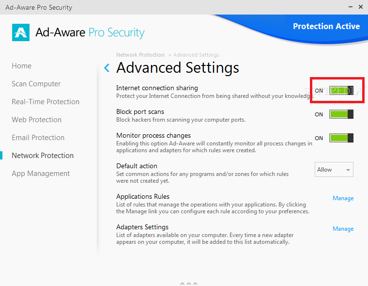 Ad-Aware Pro Security network protection advanced settings.png