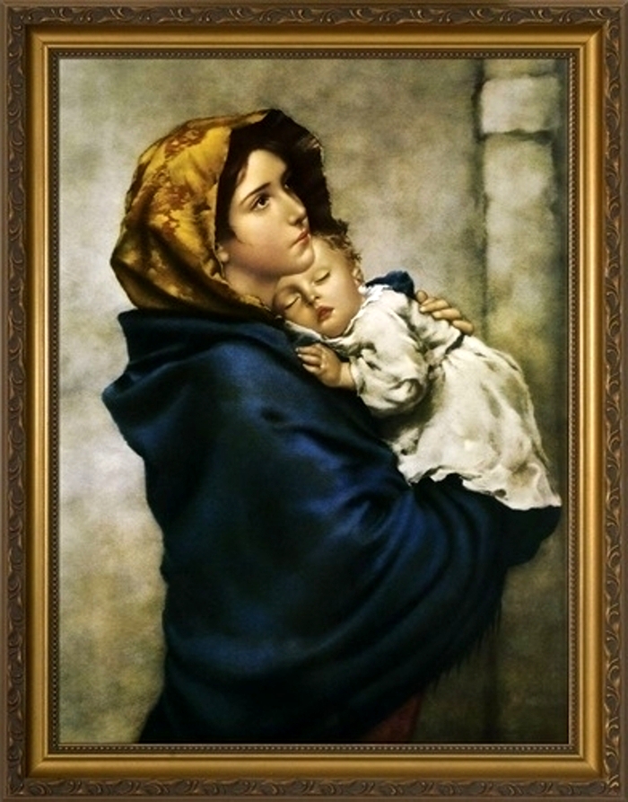 Madonna of the Streets gold frame scaled normalized - catholiccompany.com 700x893.jpg