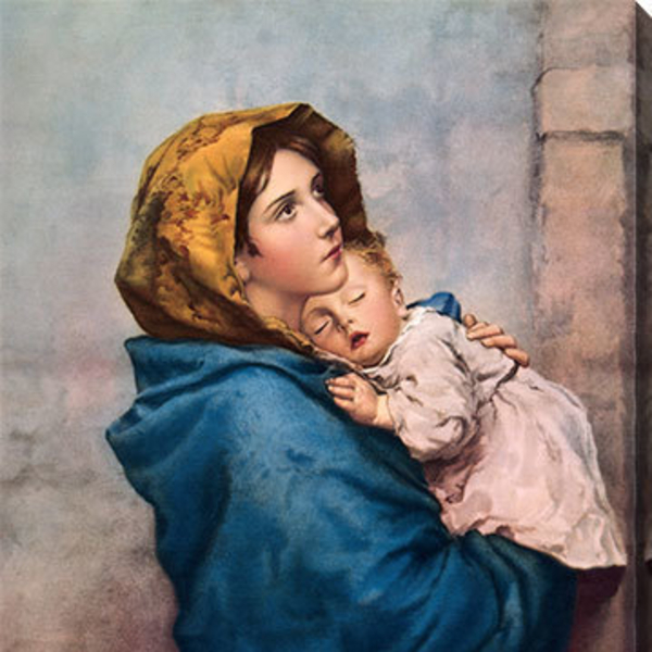Madonnina, Madonna Della Strada, Madonna of the Streets by Roberto Ferruzzi - crop 600x600.jpg