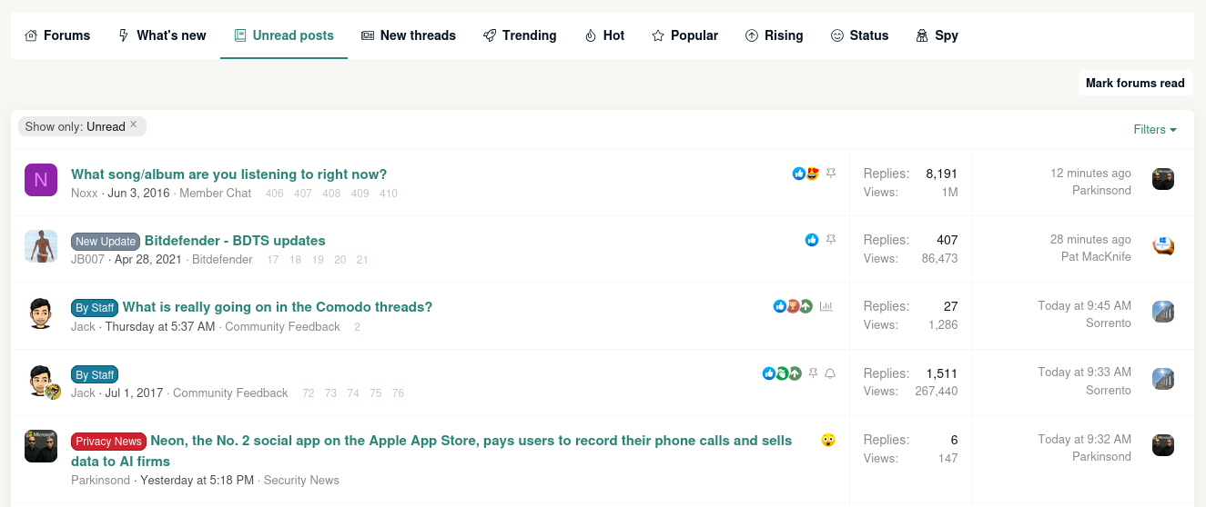 MalwareTips; example missing thread topic.png
