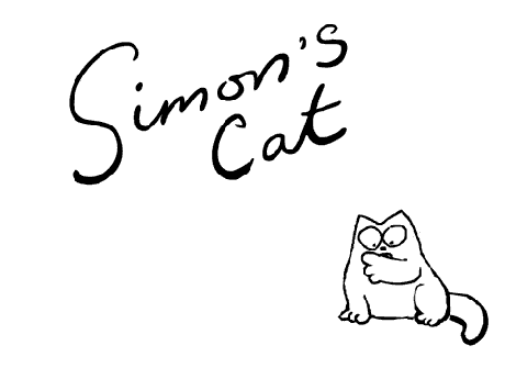 simon's cat - in Scary Legs.gif