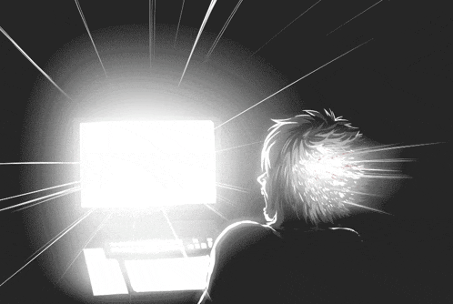 too-bright-overwhelming-glow-make-it-stop-hurt-light-scream-reaction.gif