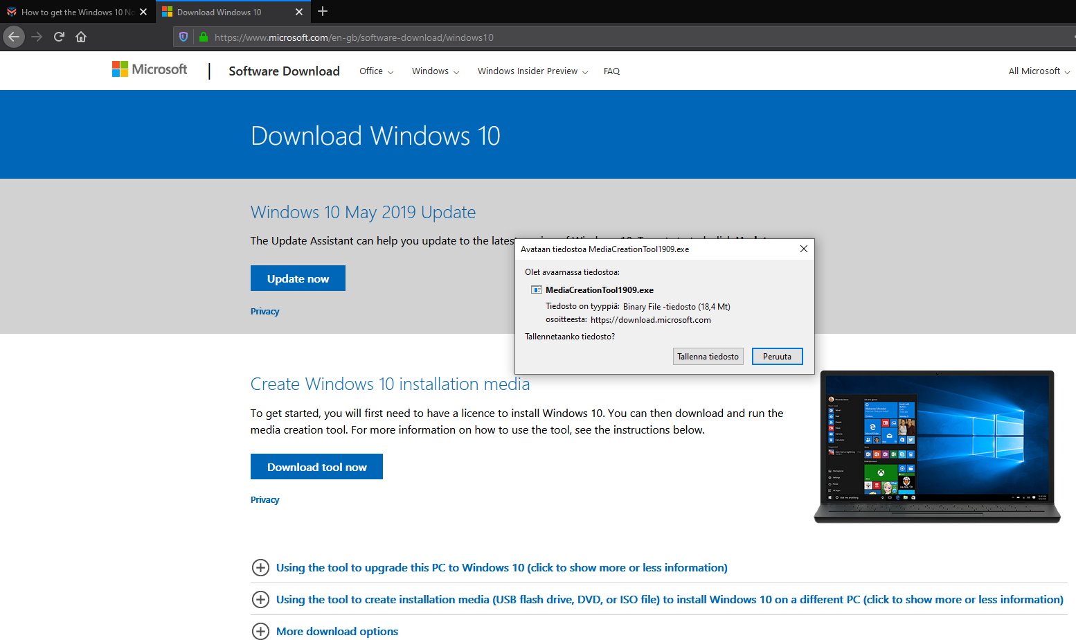 Microsoft releases Windows 10 version 1909 | MalwareTips Forums