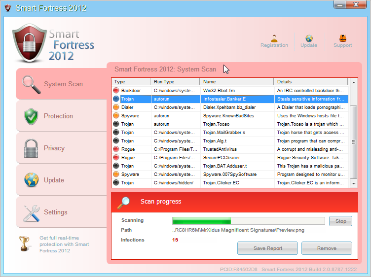Remove Smart Fortress