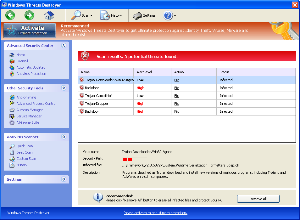 Windows-Threats-Destroyer