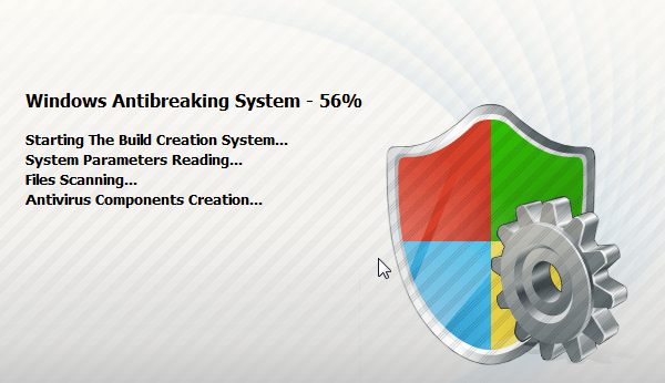 [Image: Windows Antibreaking System Splash Screen]