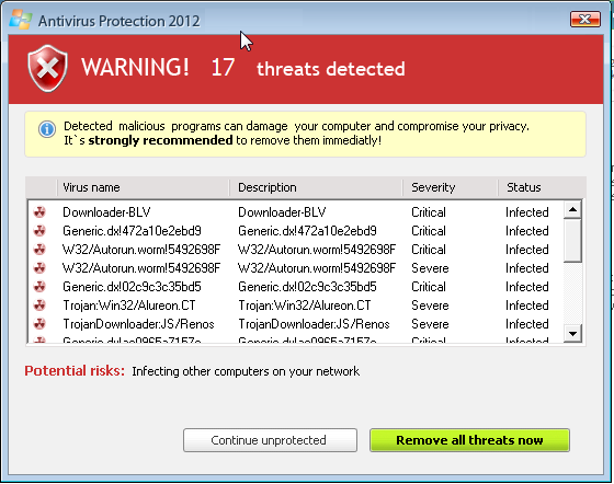 [Image: Antivirus Protection 2012 Alert]