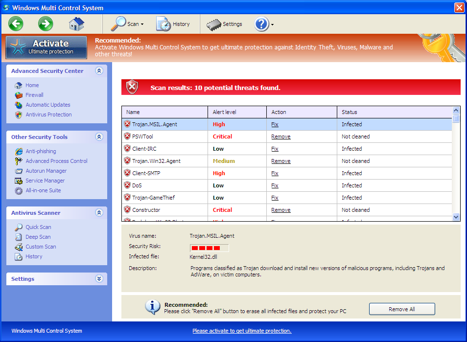 [Image: Windows Multi Control System Virus]