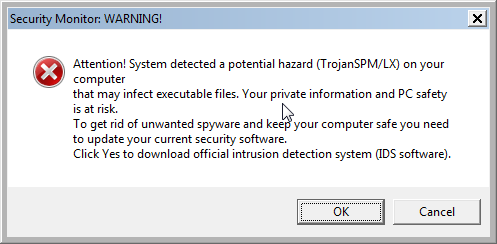 [Image: Live Security Platinum Warning]