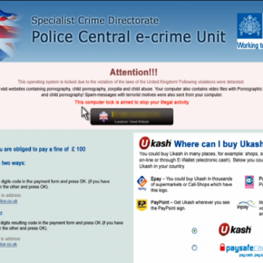 Police Central e-crime Unit Malware