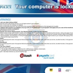 computer locked virus scam remove removal guide ransom ignore malicious alert software should any