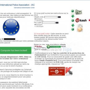 [Image: International Police Association Ukash virus]