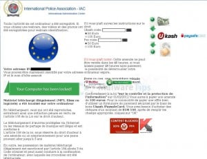 [Image: International Police Association Ukash virus]