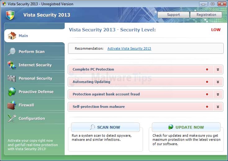 [Image: Vista Internet Security 2013]