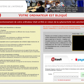 [Image: Votre ordinateur est bloque Ukash virus]