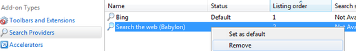 [Image: Remove Babylon Search from Internet Explorer]