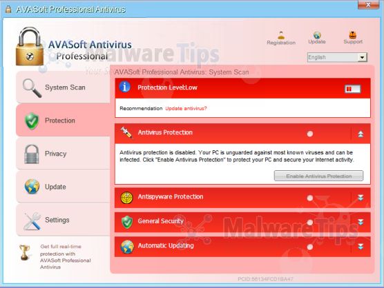 [Image: AVASoft Antivirus Professional]