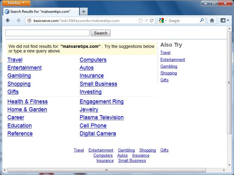 [Image: BasicServe virus]