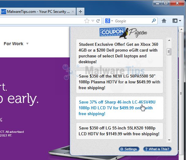 remove-coupon-pigeon-pop-ups-removal-guide