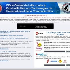 [Image: Office Central de Lutte contre la Criminalite Paysafecard scam]