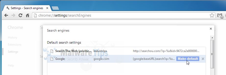 [Image: Searchab Chrome redirect virus]