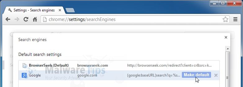 [Image: BrowserSeek Search redirect]