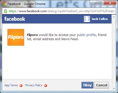 [Image: Flipora Facebook Spam]