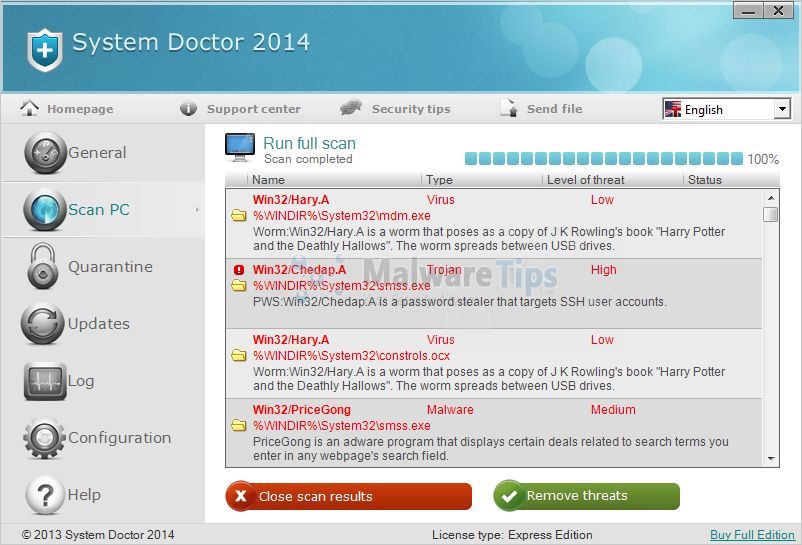 [Image: System Doctor 2014 virus]