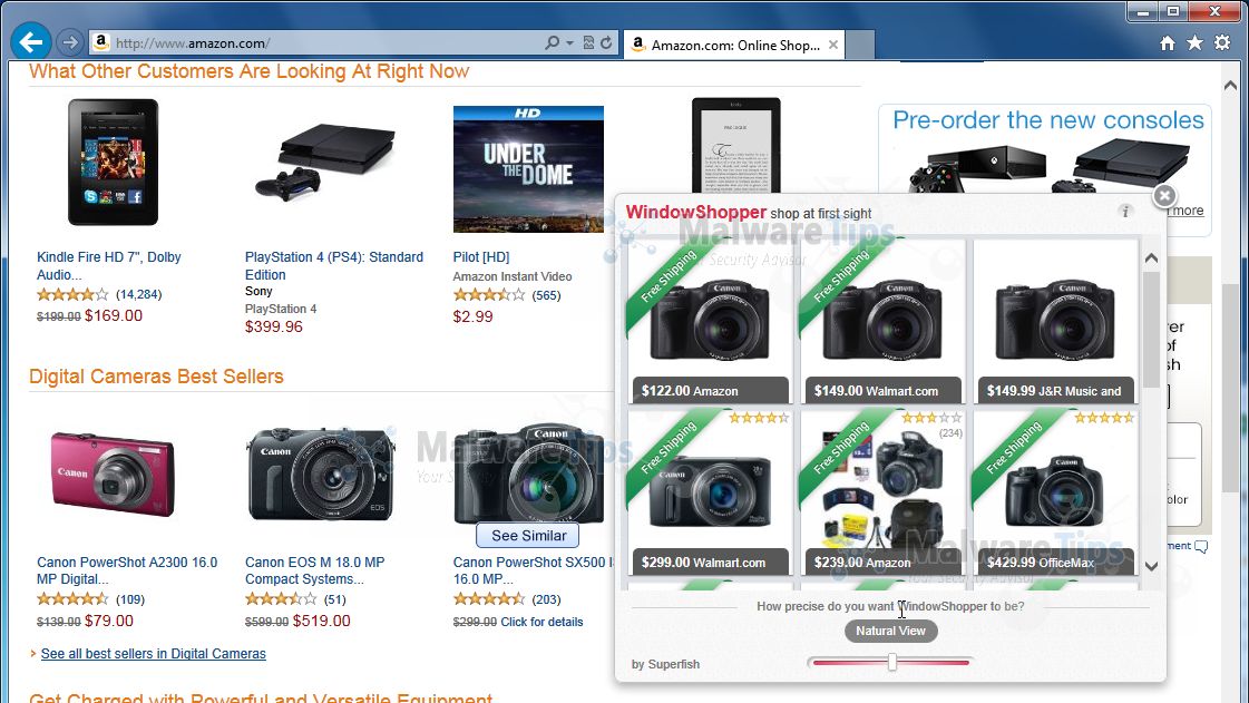 [Image: Special Savings virus]