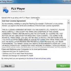 [Image: FLV Player virus]