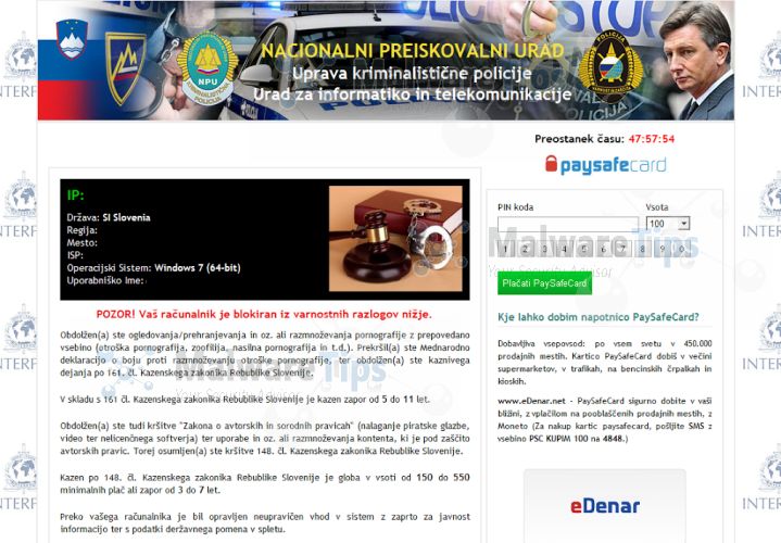 [Image: Nacionalni Preiskovalni Urad Ukash virus]