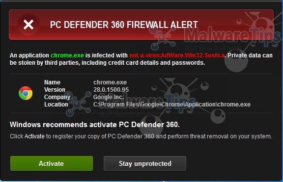 What Is Vista Defender Firewall Alert
