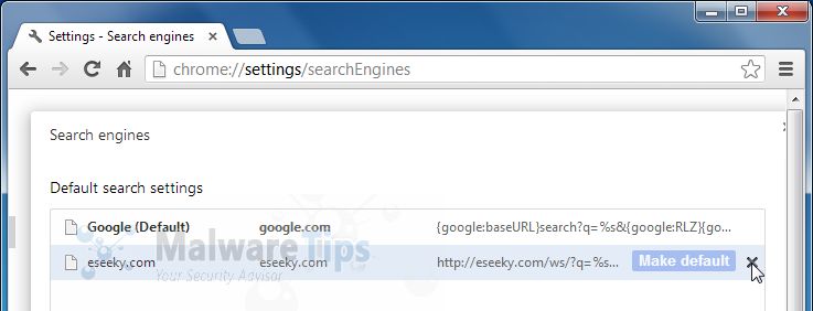 [Image: Eseeky.com Search Chrome removal]