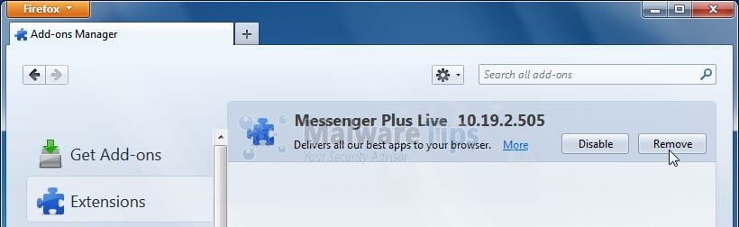 [Image: Messenger Plus Toolbar Firefox extension]