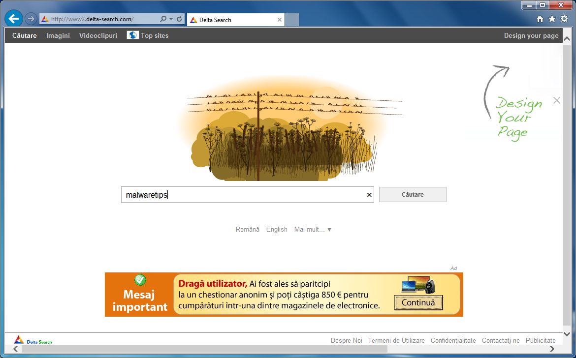 [Image: www2.delta-search.com virus]
