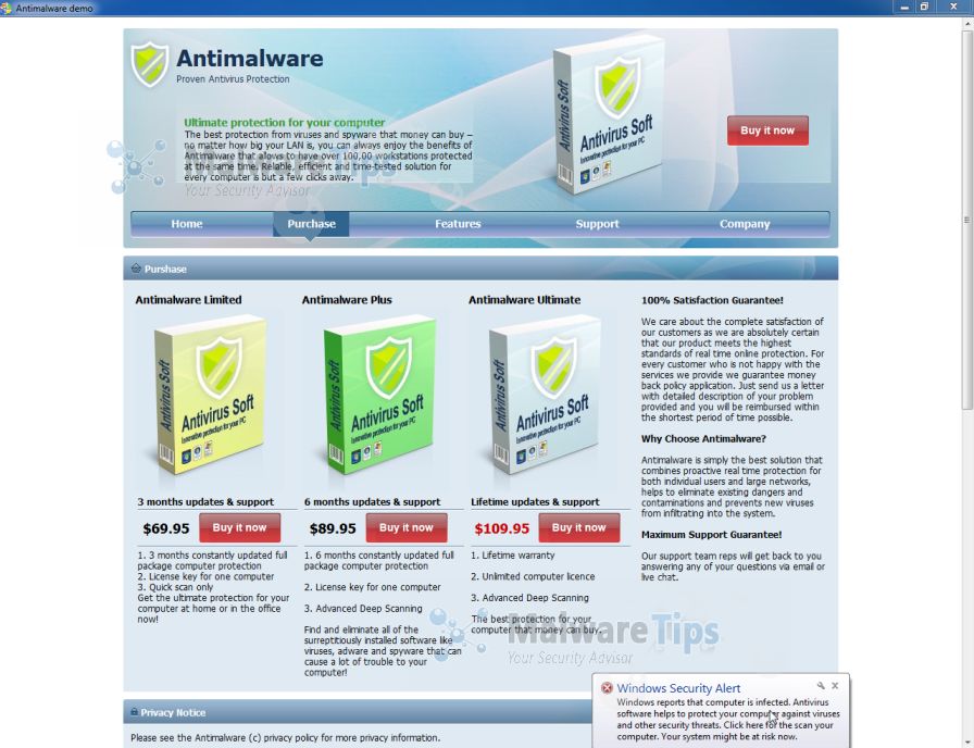 [Image:Proven Antivirus Protection rogue antivirus]